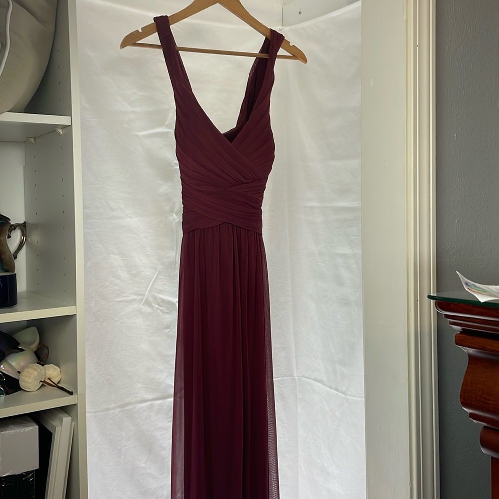 David’s Bridal brides maid dress